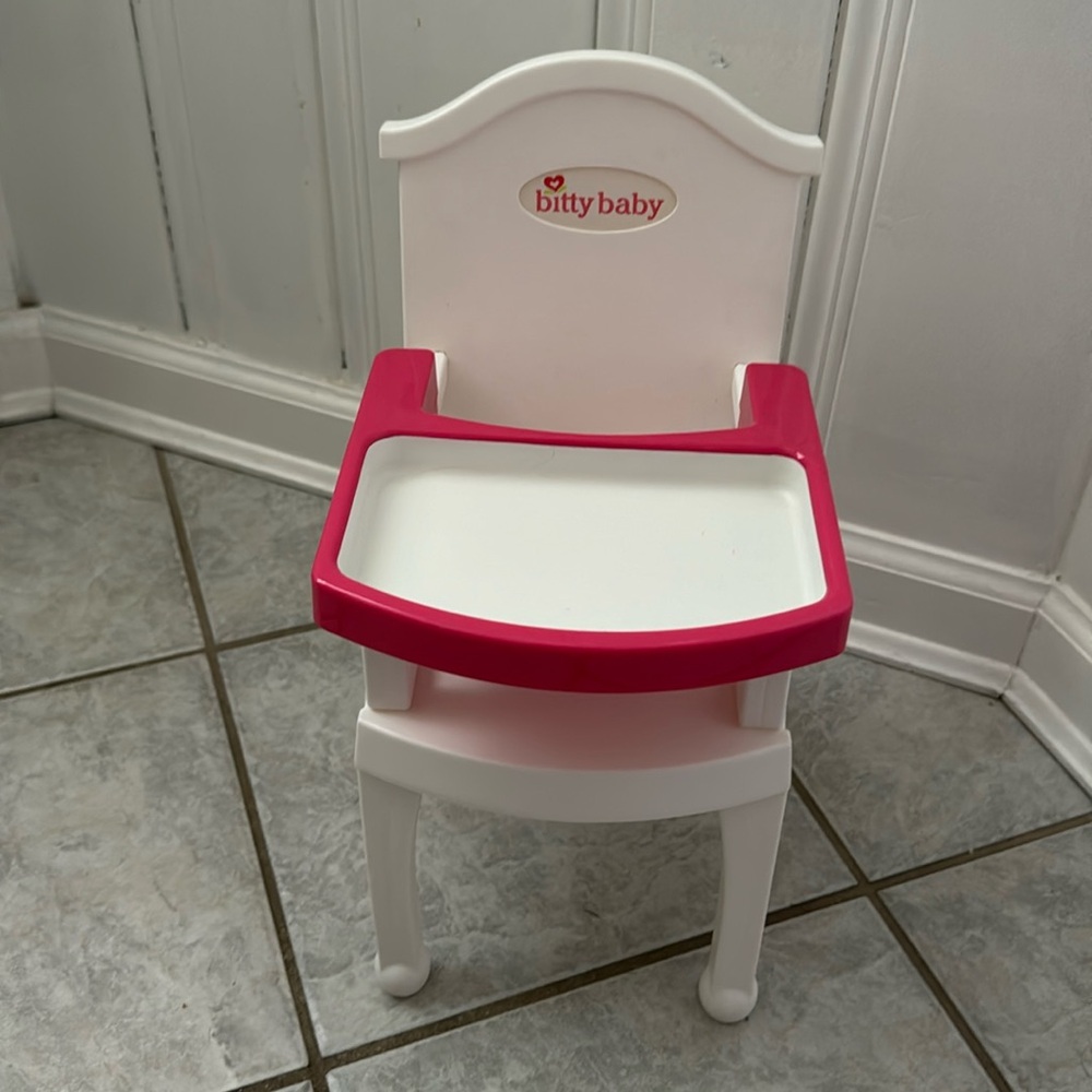 American Girl Bitty baby high chair